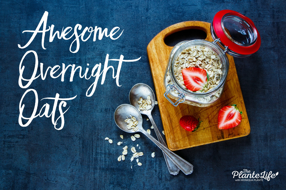 Overnight Oats, Energy Boosting Breakfast, Healthy Breakfast, Vegan Breakfast, Real Food